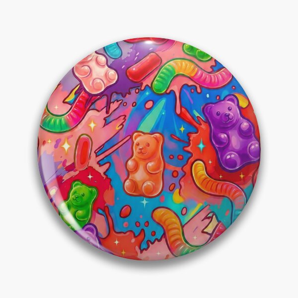 Item preview, Cute Gummy Bear Pattern Colorful Aesthetic Design designed and sold by IRYNASHOP.