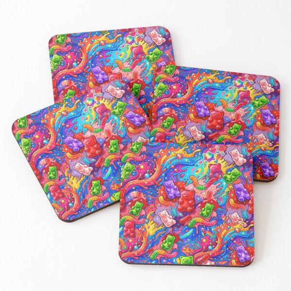 Item preview, Cute Gummy Bear Pattern Colorful Aesthetic Design designed and sold by IRYNASHOP.