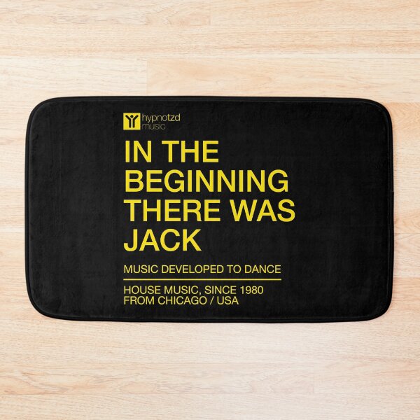 Item preview, House music anthem the beginning there was Jack. dj gift designed and sold by paulo silveira.
