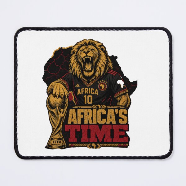 Item preview, Africa's Time — World Cup 2026 Football T-Shirt designed and sold by The96Minutes.
