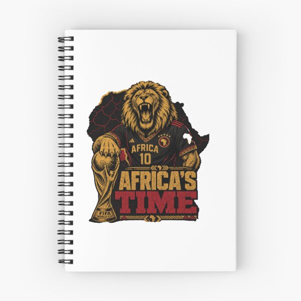 Item preview, Africa's Time — World Cup 2026 Football T-Shirt designed and sold by The96Minutes.