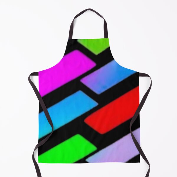 Item preview, Abstract Neon Rainbow Geometric Stripe Pattern designed and sold by Nexus Space.