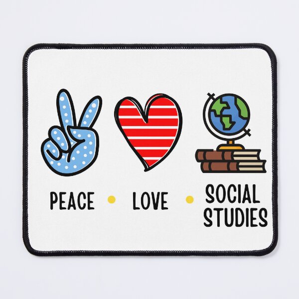 Item preview, Peace Love Social Studies designed and sold by Sundaynights72.