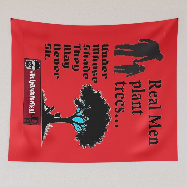 Item preview, Real Men Plant Trees (Red) *More Colors Available in Collection designed and sold by OnlyDadsForReal.
