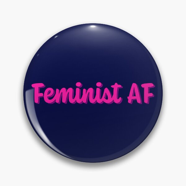 Item preview, Feminist AF - Pink designed and sold by sillyjess.