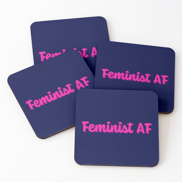 Item preview, Feminist AF - Pink designed and sold by sillyjess.