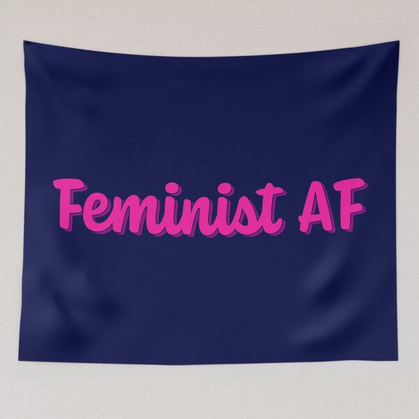 Item preview, Feminist AF - Pink designed and sold by sillyjess.