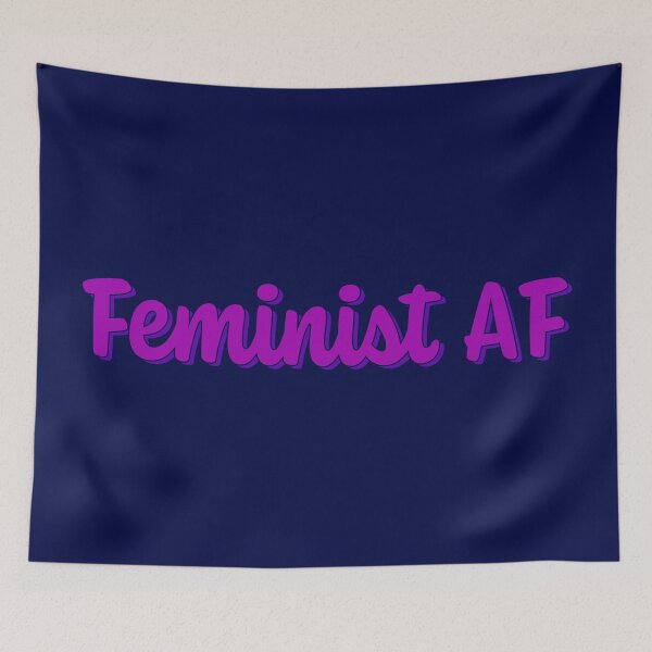 Item preview, Feminist AF - Violet designed and sold by sillyjess.