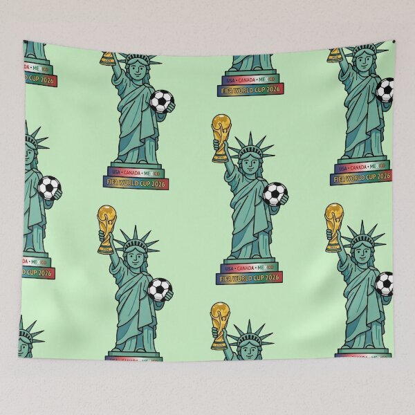 Item preview, USA Soccer Mascot - FIFA World Cup 2026 designed and sold by Abeshinobi.