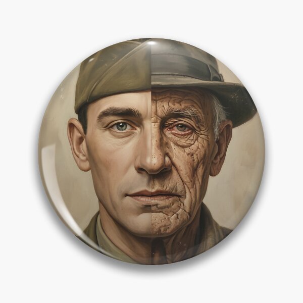 Item preview, Echoes of Honor - Passing of Time Veteran Portrait designed and sold by Melian Vintage.