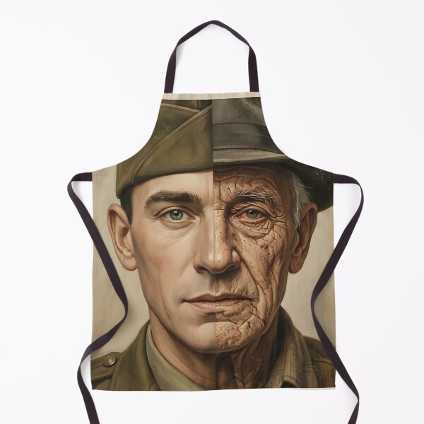 Item preview, Echoes of Honor - Passing of Time Veteran Portrait designed and sold by Melian Vintage.