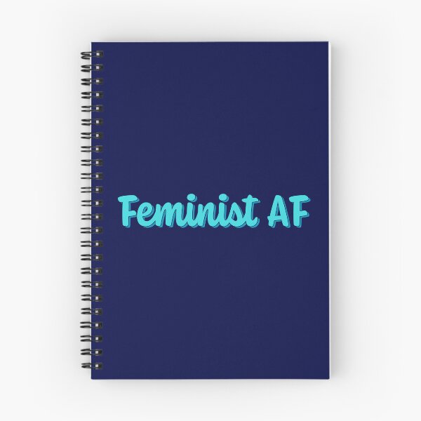 Item preview, Feminist AF - Turquoise designed and sold by sillyjess.