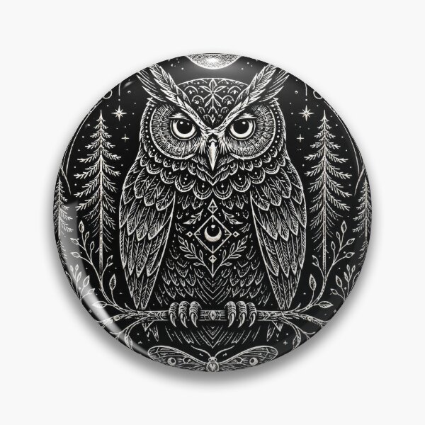 Item preview, Powerful Owl Bird designed and sold by scicilysimonee.