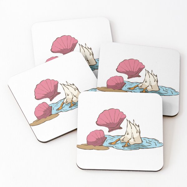 Item preview, Summer Ducks and Beach Goods Hand-drawn Clipart designed and sold by zanaxxer.