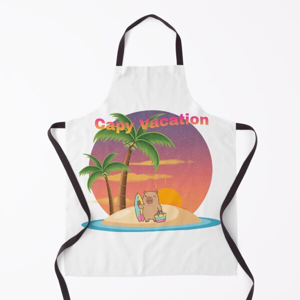 Item preview, Capy Vacation Cute Summer Beach Capybara Design designed and sold by PMDesignStudio.