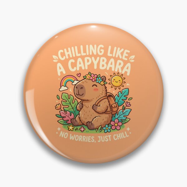 Item preview, Chilling Like A Capybara designed and sold by Amir Faysal.