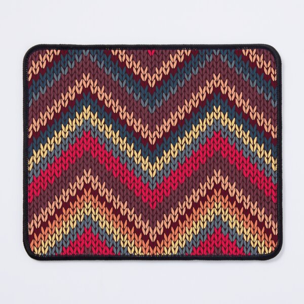 Item preview, Vintage Zigzag Knitted Pattern designed and sold by Articora.