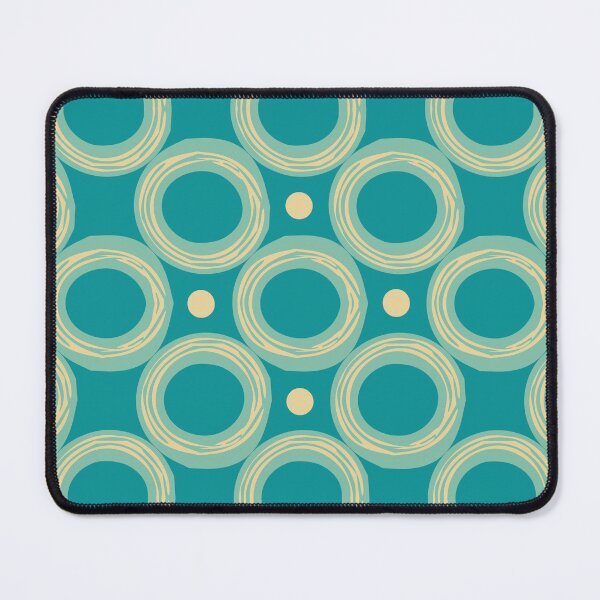 Item preview, Light green wheels in a turquoise background 96 designed and sold by StefanStudioArt.
