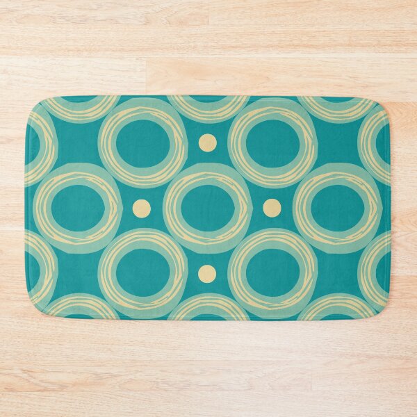 Item preview, Light green wheels in a turquoise background 96 designed and sold by StefanStudioArt.