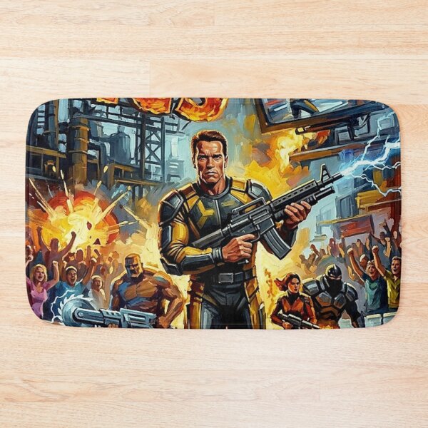 Item preview, Welcome to the Game – The Running Man Fine Art Print designed and sold by Art's Diner.