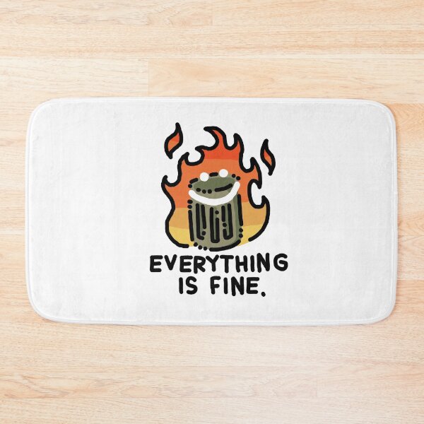 Item preview, Dumpster in Flames designed and sold by RYCdraws.