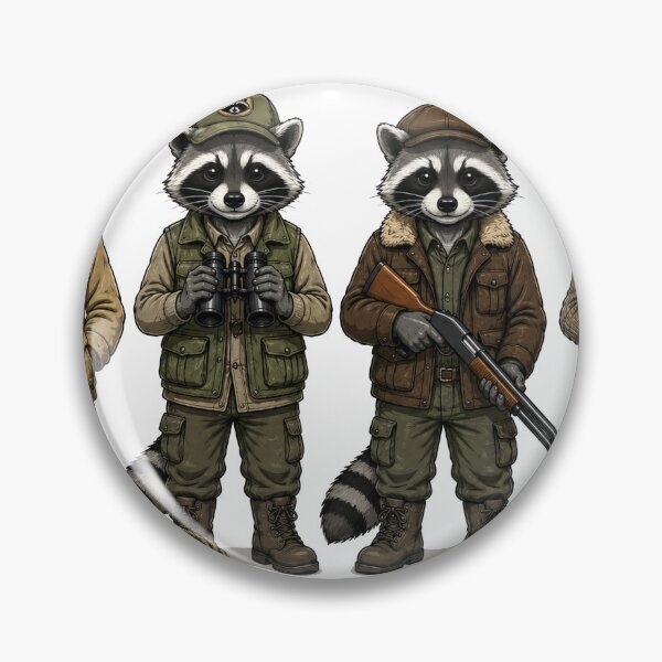 Item preview, Raccoon Hunting Party designed and sold by AIEverything.