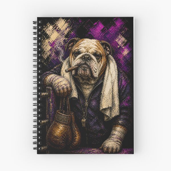 Item preview, Tough Boxer Trainer Bulldog Respect Moody Aesthetic Art designed and sold by Vista Atelier.