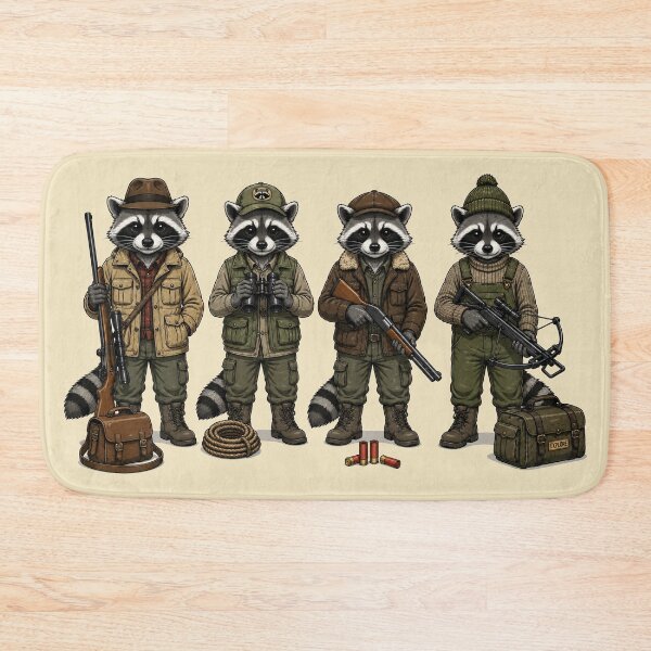Item preview, Raccoon Hunting Party designed and sold by AIEverything.