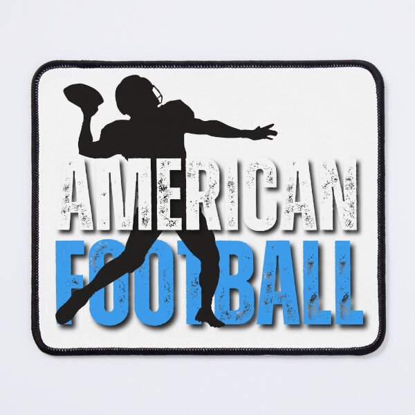 Item preview, American Football Grunge Typography T-Shirt NFL Fan Gift Quarterback Tee designed and sold by oonproducts.