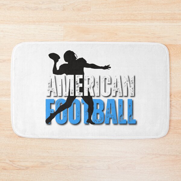 Item preview, American Football Grunge Typography T-Shirt NFL Fan Gift Quarterback Tee designed and sold by oonproducts.