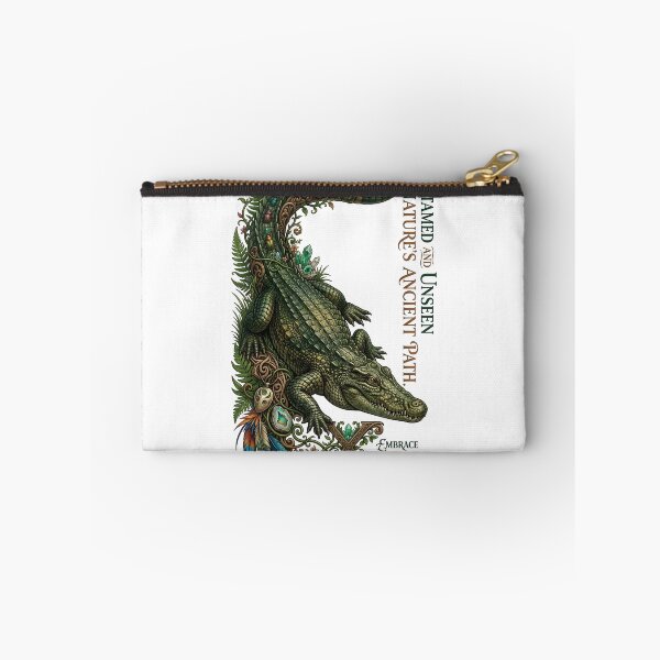 Item preview, Crocodile Alligator Untamed Nature Ancient Path designed and sold by Sovereign Supply Co..