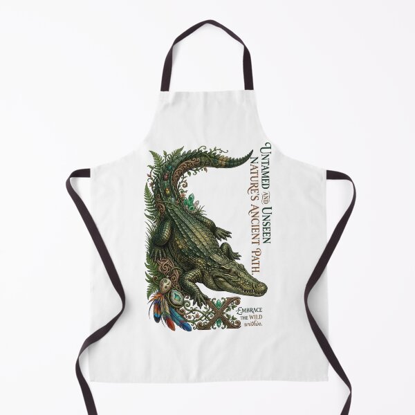 Item preview, Crocodile Alligator Untamed Nature Ancient Path designed and sold by Sovereign Supply Co..