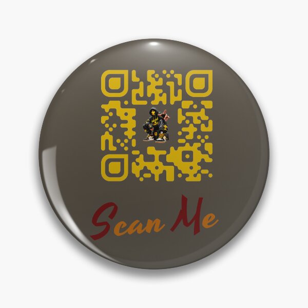 Item preview, Urban Streetwear QR Code Art - Yellow Puzzle Mask designed and sold by puzzell.