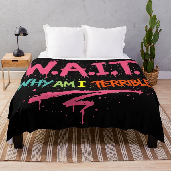 Item preview, W.A.I.T. (Why Am I Terrible) designed and sold by Ghost on Toast.