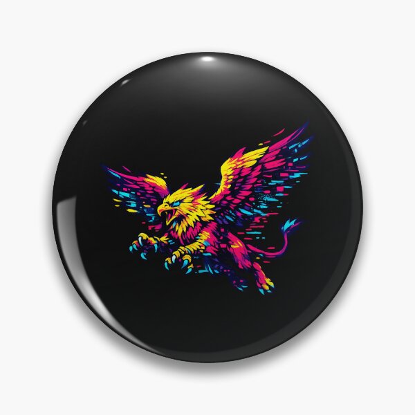Item preview, Neonstorm Cyber Griffin designed and sold by KellyCottama.