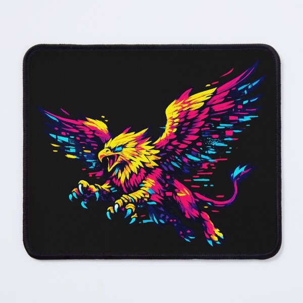 Item preview, Neonstorm Cyber Griffin designed and sold by KellyCottama.
