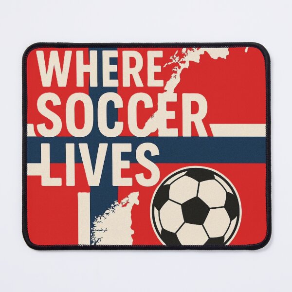 Item preview, Where Soccer Lives - Norway designed and sold by Endeva4eva.