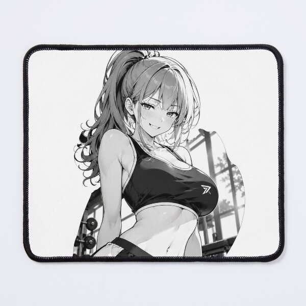 Item preview, Cute Anime Sport Gym Girl Waifu designed and sold by Ericks0087.