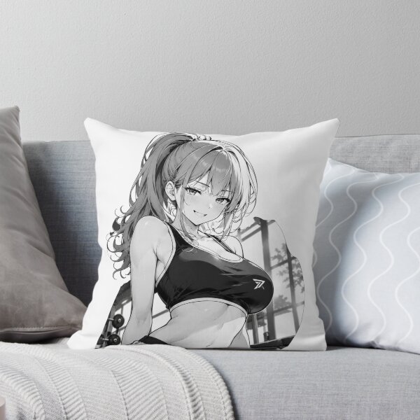 Item preview, Cute Anime Sport Gym Girl Waifu  designed and sold by Ericks0087.