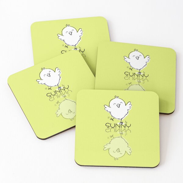 Item preview, Cute Yellow Dancing Chick Doodle Reflection SUNNY designed and sold by TackyTime.
