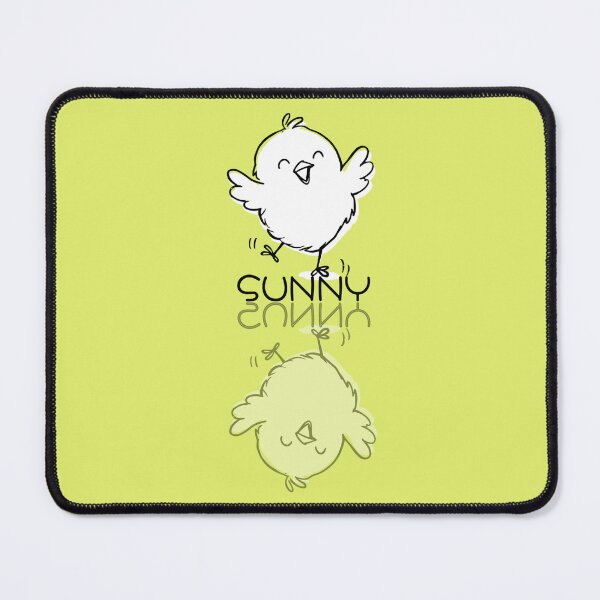 Item preview, Cute Yellow Dancing Chick Doodle Reflection SUNNY designed and sold by TackyTime.