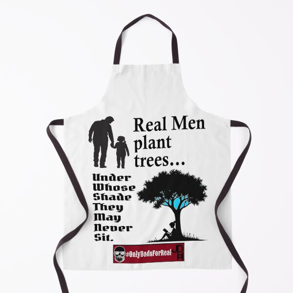 Item preview, Real Men Plant Trees (White) *More Colors Available in Collection designed and sold by OnlyDadsForReal.