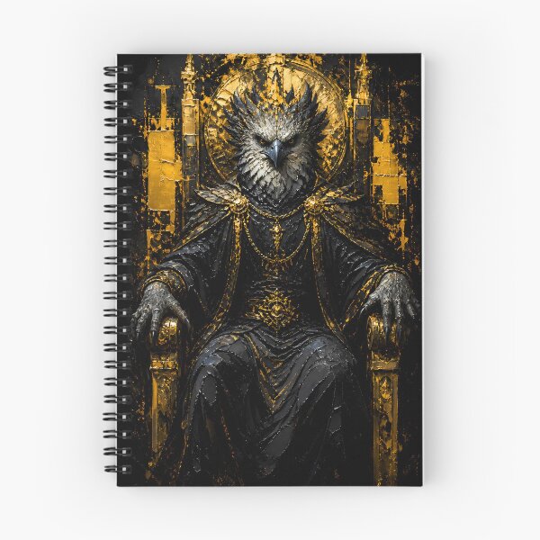Item preview, Majestic Gothic Throne Eagle Dark Aesthetic Art designed and sold by Vista Atelier.