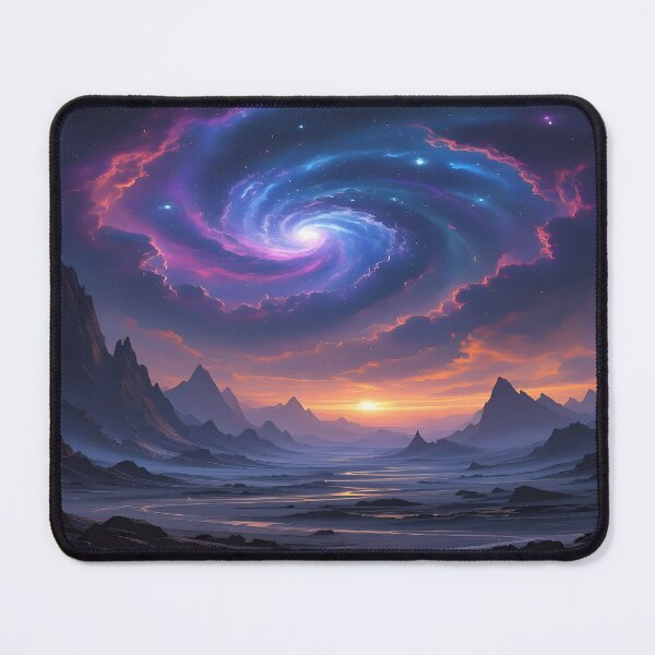 Item preview, Cosmic Landscape at Sunset designed and sold by Snow-Ista.