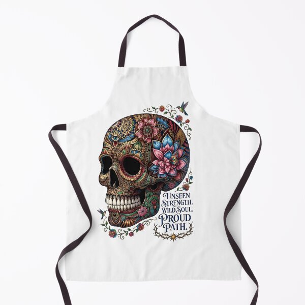 Item preview, Floral Mandala Skull Unseen Strength Wild Soul designed and sold by Sovereign Supply Co..