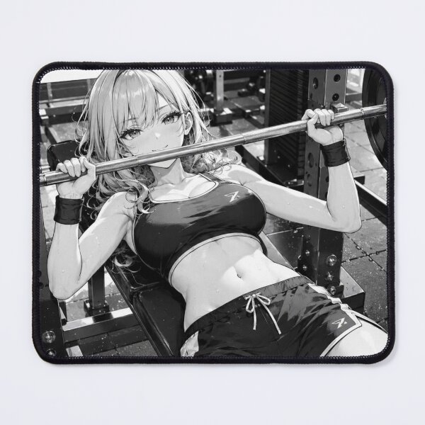 Item preview, Cute Anime Sport Gym Girl Waifu designed and sold by Ericks0087.