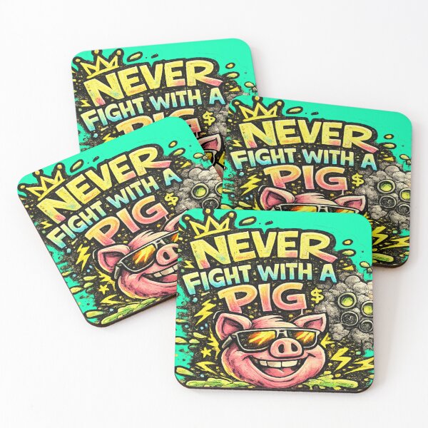 Item preview, Never Fight With A Pig designed and sold by DesignPrePress.