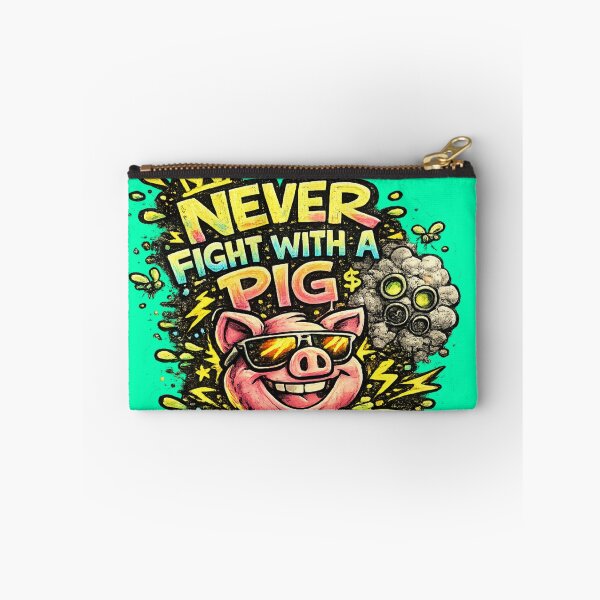 Item preview, Never Fight With A Pig designed and sold by DesignPrePress.