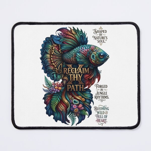 Item preview, Betta Fish Reclaim Thy Path Aquatic Streetwear designed and sold by Sovereign Supply Co..