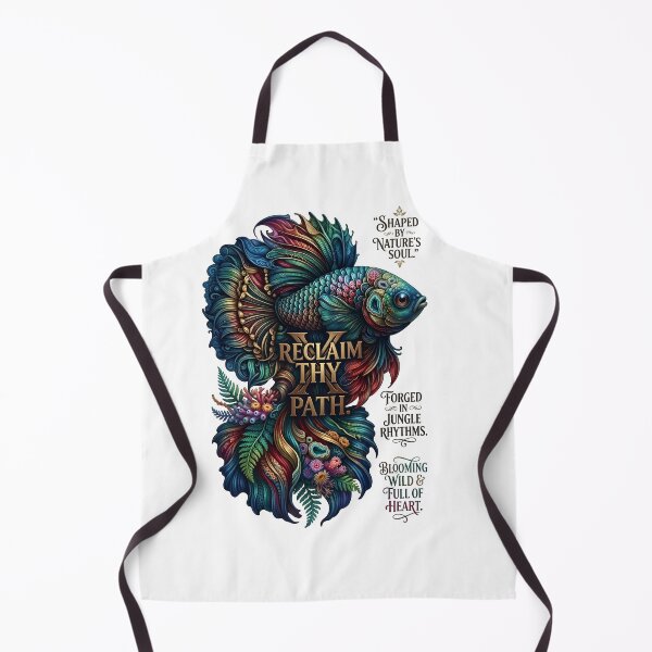 Item preview, Betta Fish Reclaim Thy Path Aquatic Streetwear designed and sold by Sovereign Supply Co..